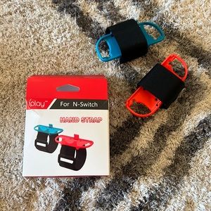Hand straps to play Switch games!